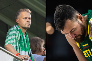 „Įdomiais laikais gyvename“: iš A. Tapino lūpų – kirtis krepšiniui?