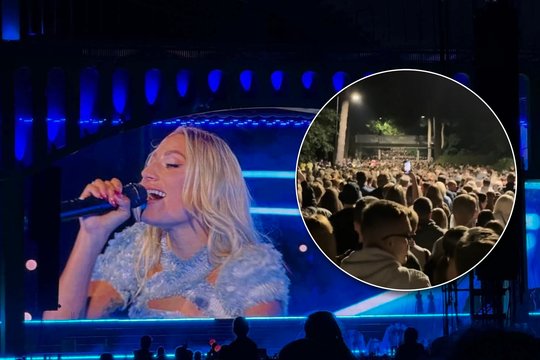 Parodė, kas vyko po Jessicos Shy koncerto: teko apsišarvuoti kantrybe