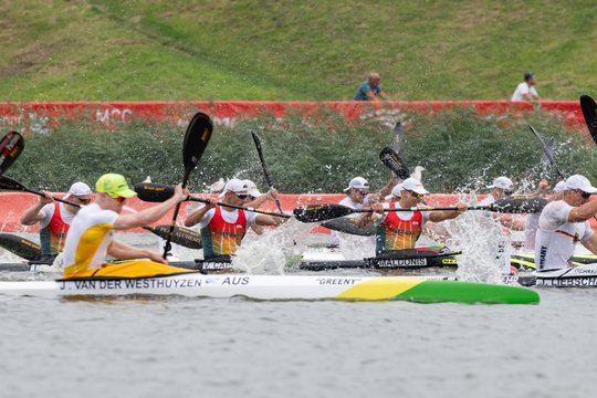 Pasaulio čempionate 6 vietą iškovoję baidarininkai papildė olimpinių taškų kraitį