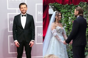 Atlikėjas Jurijus Veklenko vedė savo išrinktąją