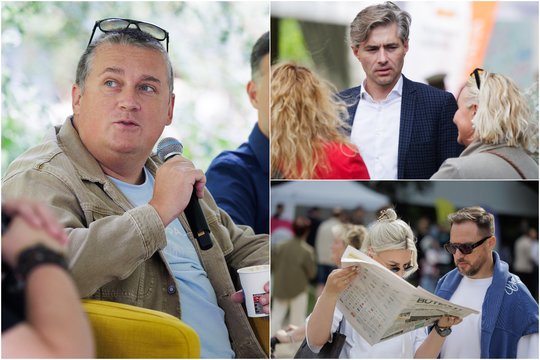 Antroji festivalio „Būtent!“ diena: Lrytas inicijavo diskusijas apie švietimą ir saugumą