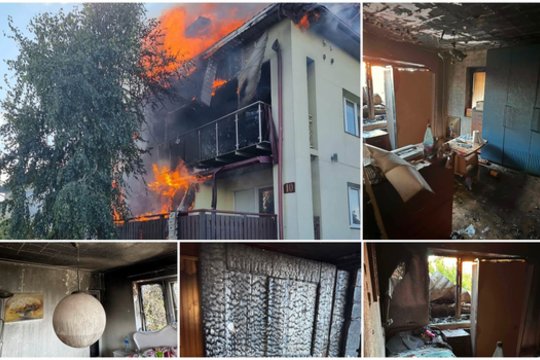 Kauniečių šeimai prieš rugsėjį smogė siaubinga nelaimė: liko be namų