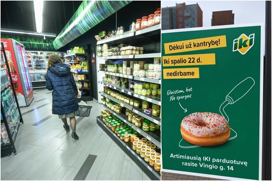 Populiari parduotuvė netikėtai nustojo dirbti – pirkėjai rado uždarytas duris