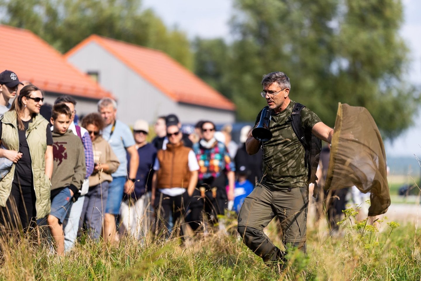Marius Čepulis stovykloje.<br> Pranešimo žiniasklaidai nuotr.