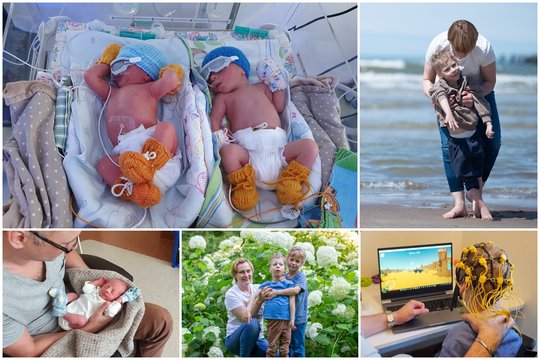 Vilnietės identiški dvyniai – visiškai skirtingi: sveikojo broliuko meilė sergančiajam paliečia širdį