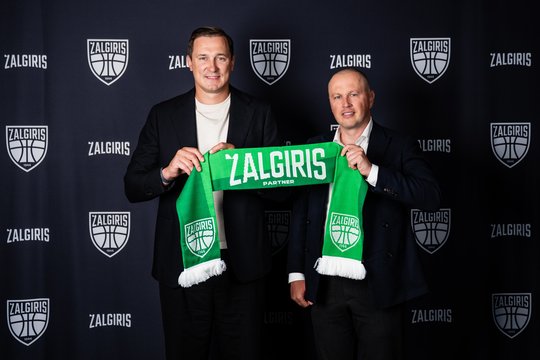 Kauno „Žalgirio“ partnerių gretas papildė vienas žinomiausių šalies prekės ženklų