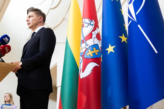 „Aš niekaip nesusijęs su tomis aplinkybėmis“: M. Sinkevičiui toliau tenka aiškintis dėl žmonos darbo