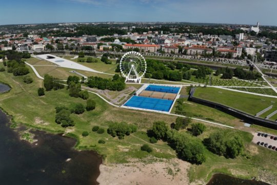 Kaune netrukus iškils 45 metrų aukščio apžvalgos ratas: skelbia, kiek kainuos ši pramoga