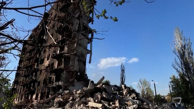 Ukrainos pafrontės miestas – kone sunaikintas: parodė, kas liko po rusų smūgių