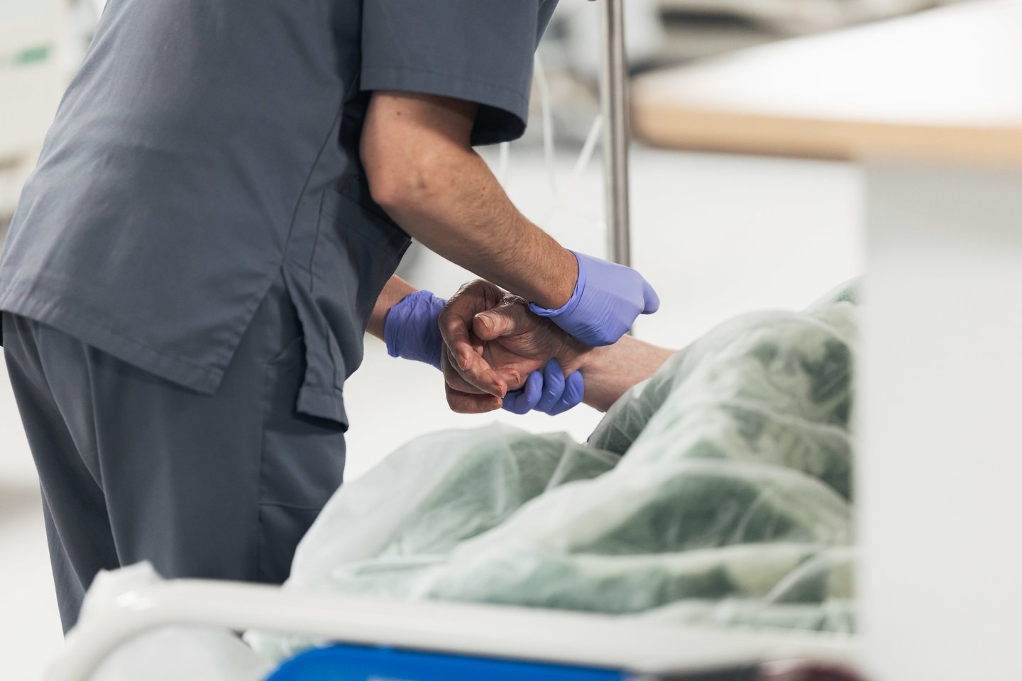 Santaros klinikų priėmimo-skubios pagalbos skyrius<br>A. Ufarto/ELTA nuotr.
