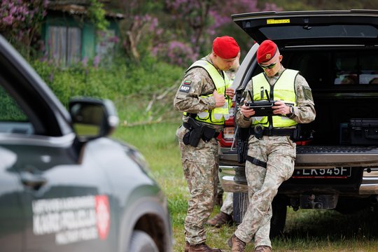 Po oro pavojaus Latvijoje ir Estijoje – Lietuvos kariuomenės žinia