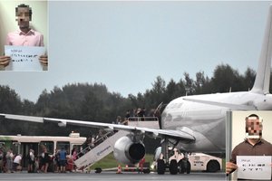 Vietoj skrydžio į Amsterdamą dviejų neteisėtų migrantų laukė kelionė į Pabradę