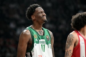 „Panathinaikos“ žvaigždei diagnozuotas rankos lūžis