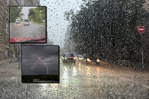 Po liūties skelbia, kur Lietuvoje iškrito daugiausia kritulių: stebina šalyje fiksuotas reiškinys