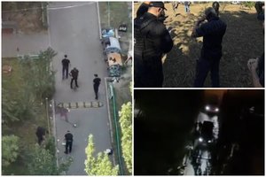 Kyjivo gatvėje – susišaudymas tarp žvalgybos ir saugumo agentų: yra sužeistų
