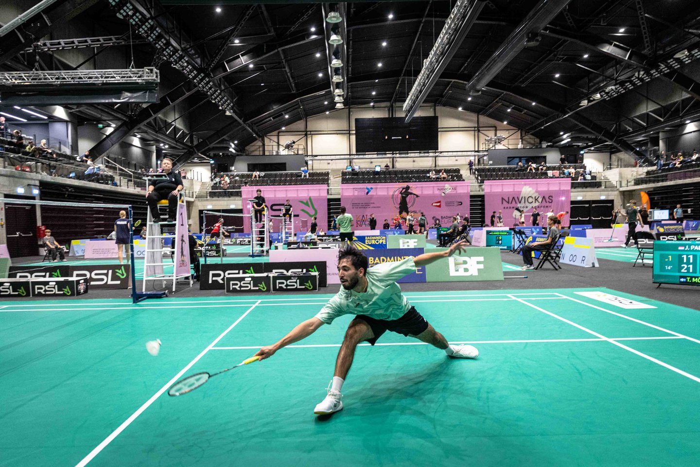 Kauno sporto halėje vyks tarptautinis badmintono turnyras<br> Lietuvos badmintono federacijos nuotr.