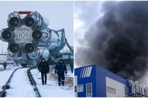 Karas Ukrainoje. Rusijoje – liepsnos iš Permės raketų gamyklos: pasekmės gali būti katastrofiškos