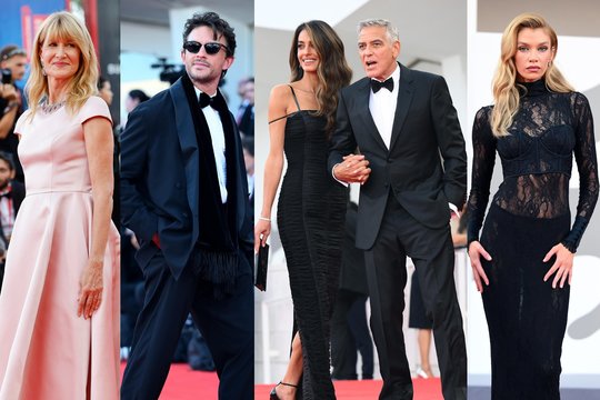 Prasidėjo Venecijos kino festivalis: ant raudonojo kilimo – ryškiausios Holivudo žvaigždės