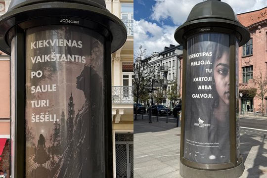 Vilniaus centre – mįslingi užrašai: paaiškėjo, ką jie reiškia
