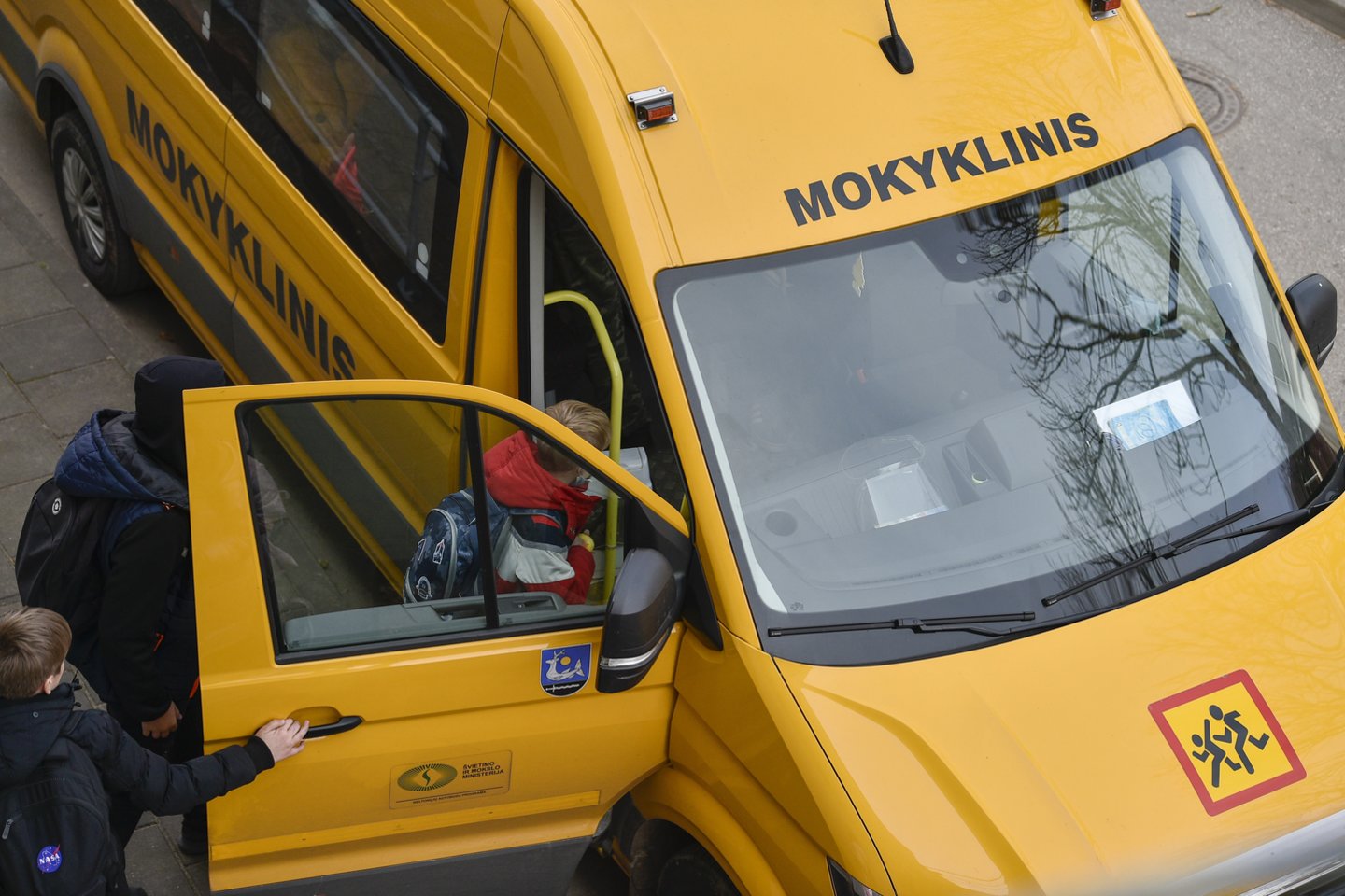 Mokyklinis autobusiukas<br>V.Ščiavinsko nuotr.