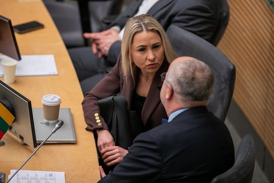 „Socdemais“ nusivylusi L. Asadauskaitė – apmąstymuose: nebepasitiki partija