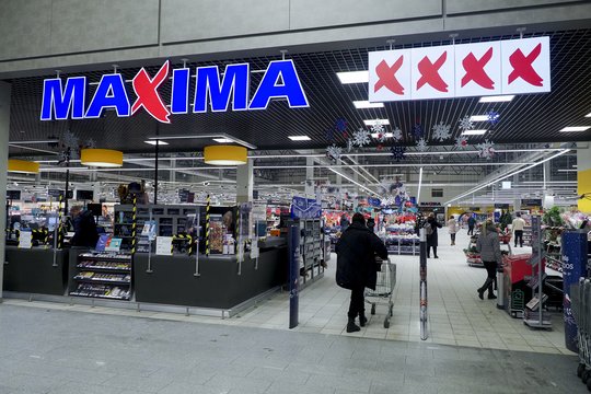 „Maxima grupės“ EBITDA pirmąjį šių metų pusmetį siekė 169,9 mln. eurų