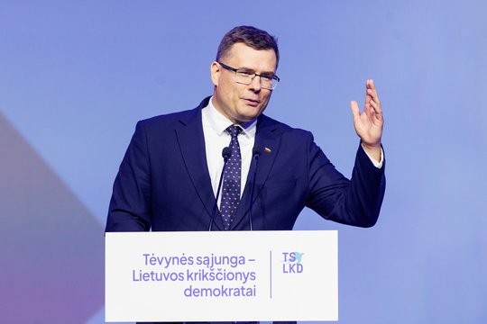 Konservatorių suvažiavime – L. Kasčiūno vizija ir A. Kubiliaus kritika „socdemams“
