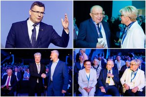 Konservatorių suvažiavime – L. Kasčiūno vizija ir A. Kubiliaus kritika „socdemams“