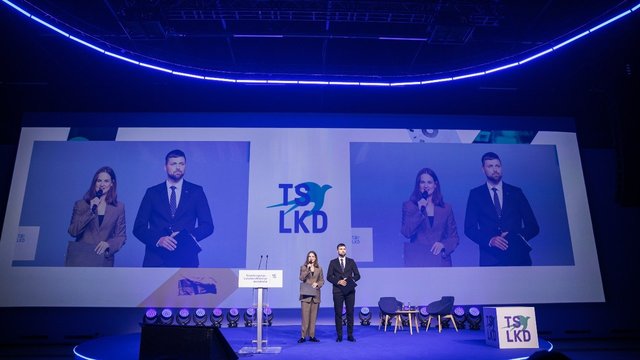 TS-LKD suvažiavime netrūko kalbų apie saugumą, sąskaitas ir rinkimus: pasisakė ir dėl Vilniaus mero