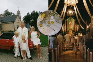 Marija Šalaševičienė su vyru iškėlė įspūdingą alavinių vestuvių puotą: šventėje – netikėtas išbandymas