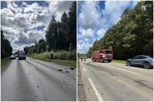 Šiurpi kaktomuša Alytaus r: kelias uždarytas, į ligoninę išvežti 2 žmonės