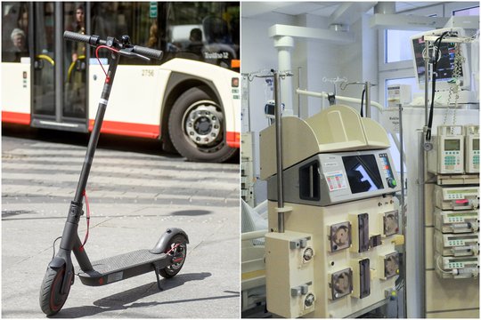 Tragedija Kaune: stotelėje į senolę įsirėžus paspirtukininkui auka po 5 dienų užgeso ligoninėje