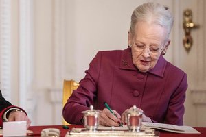 Buvusi Danijos karalienė Margrethe pateko į ligoninę
