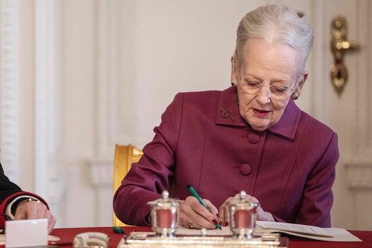Buvusi Danijos karalienė Margrethe pateko į ligoninę