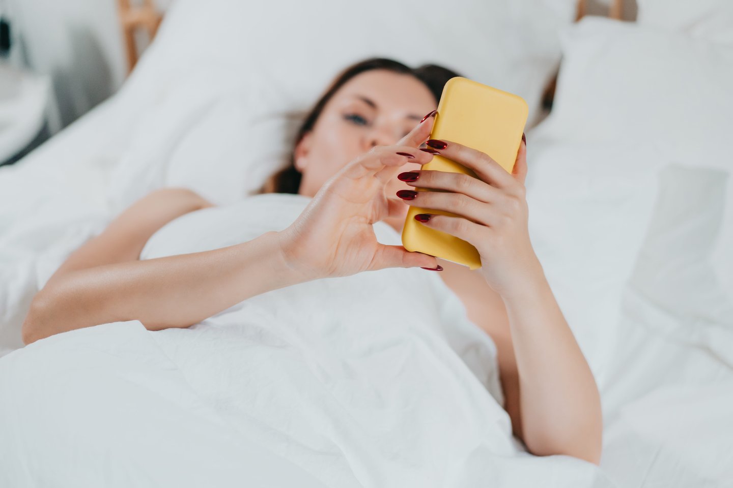 Telefonas, miegas.<br>Asociatyvi 123rf nuotr.