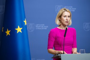 K. Kallas: šiuo metu nematome ženklų, kad Rusija būtų susidomėjusi taika
