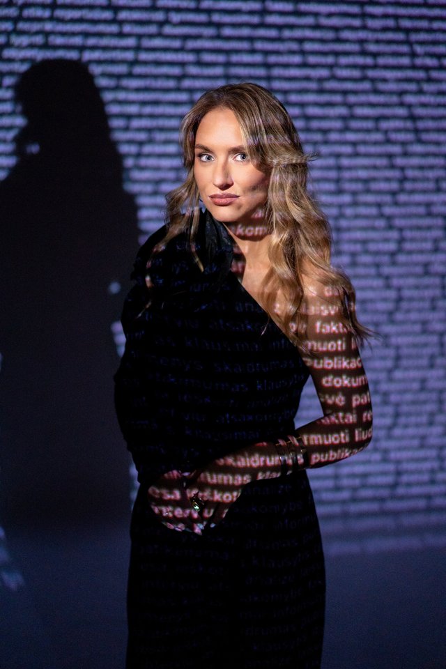 Agnė Černiauskaitė, Lrytas aktualijų skyriaus redaktorė.<br>G. Bitvinsko nuotr.