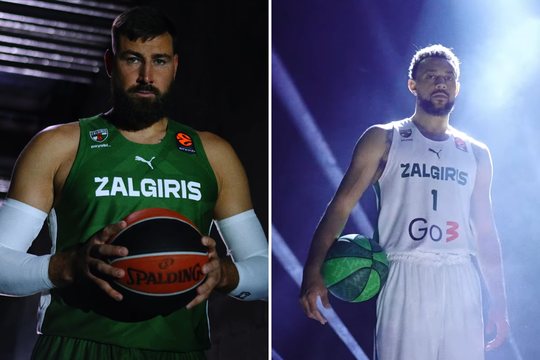 Pasižvalgykite: pristatytos naujosios „Žalgirio“ aprangos