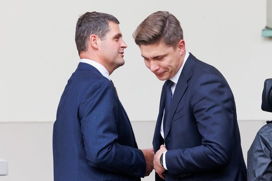 Į kratas pas „aušriečius“ sureagavo ir M. Sinkevičius