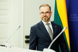 R. Kaunas po susitikimo su K. Kallas prabilo apie saugumą ir jo finansavimą