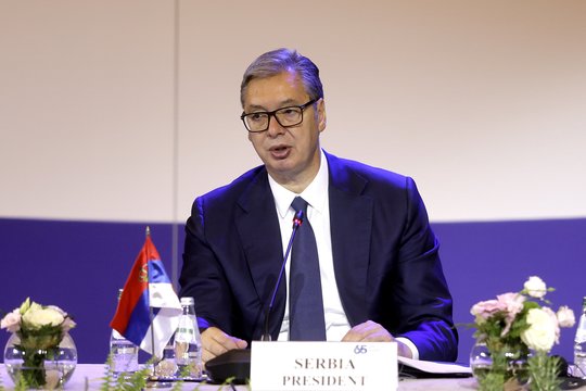A. Vučičius pranešė, kad Serbijos parlamento rinkimai vyks spalio 25 d.