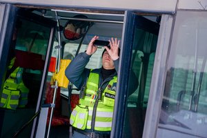 Vilniuje kelionė autobusu senjorei baigėsi ligoninėje