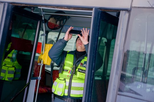 Vilniuje kelionė autobusu senjorei baigėsi ligoninėje