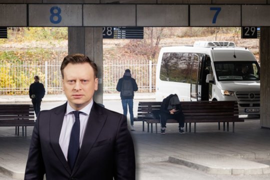 V. Benkunskas prakalbo, ar draustų autobusų reisus į Rusiją ir Baltarusiją