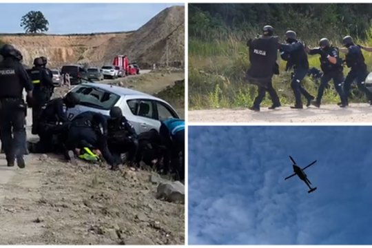 Pasidalijo akimirkomis iš dramatiškų Šiaulių apskrities policijos pratybų: teko susidurti su pavojingu vyru