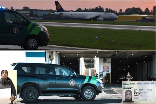 Prieglobsčio „prašytojai“ šrilankiečiai į Gdanską neišskrido, somalietė į Kylį neišplaukė