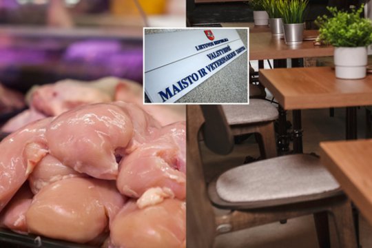 Įspėja gyventojus: vienoje kavinėje – užkrėsta vištiena