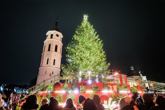 Paaiškėjo, kada Vilnius įsižiebs Kalėdų eglę: paskelbta tiksli data ir valanda