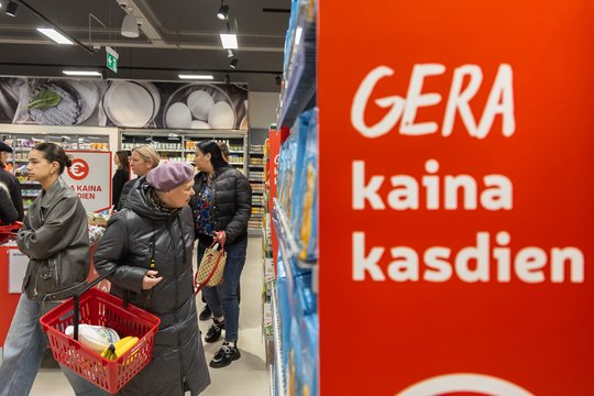„e-Rimi“ – pigiausia pagal pigiausių maisto prekių krepšelį tarp elektroninių parduotuvių