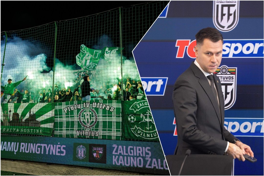 LFF dėl skandalingos skanduotės stojo į fanų pusę: blogybių neįžvelgia